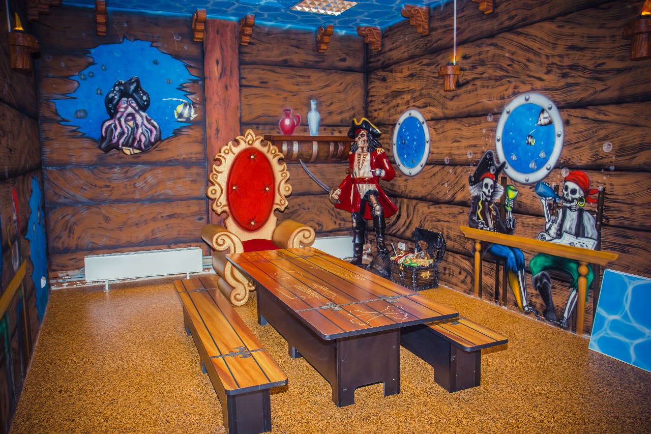 Комната Пиратский корабль